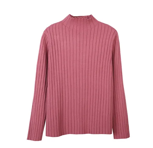 เช่าเสื้อคอเต่า หญิง รุ่น NARA สี ชมพู