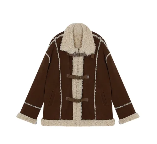 เช่าเสื้อแจ็คเก็ต หญิง รุ่น NERDY สี น้ำตาล