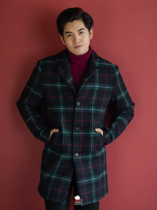 เช่าเสื้อโค้ท ชาย รุ่น SAMUEL สี เขียว