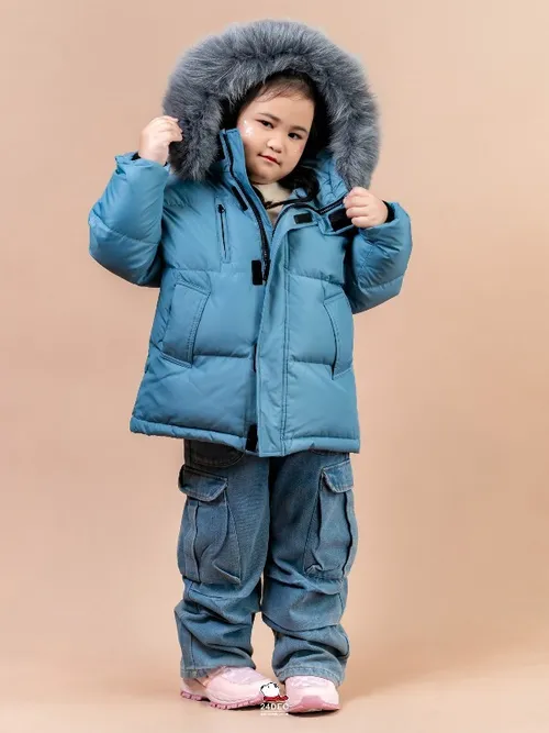 เช่าเสื้อกันหนาว เด็ก รุ่น ARTHUR สี ฟ้า