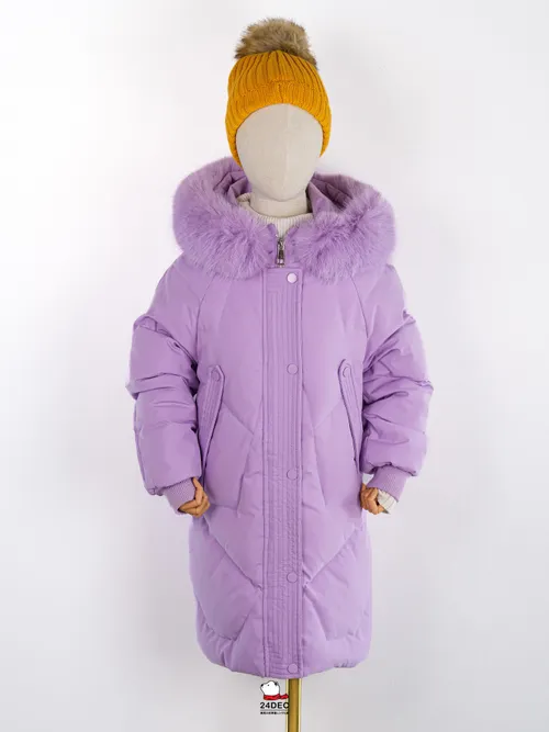 เช่าเสื้อกันหนาว เด็ก รุ่น MUCHO สี ม่วง