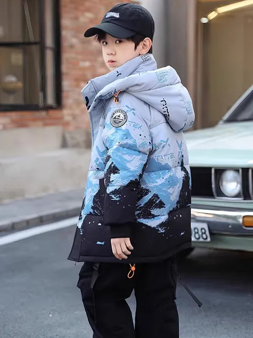 เช่าเสื้อกันหนาว เด็ก รุ่น TAHOMA สี เทา