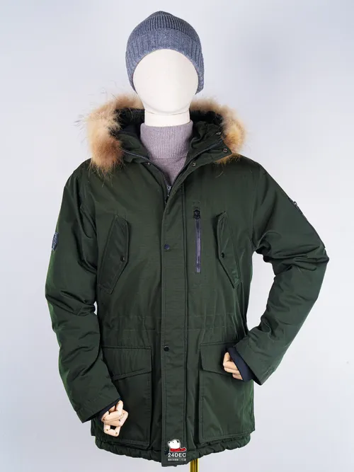 เช่าเสื้อกันหนาว ชาย รุ่น WARM สี เขียว