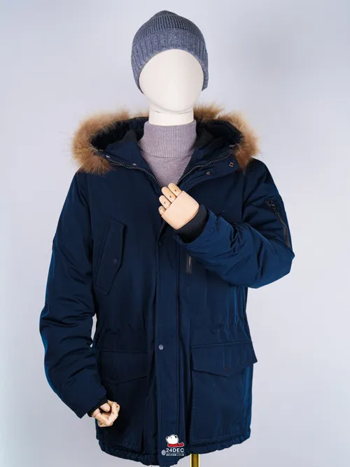 เช่าเสื้อกันหนาว ชาย รุ่น WARM สี น้ำเงิน