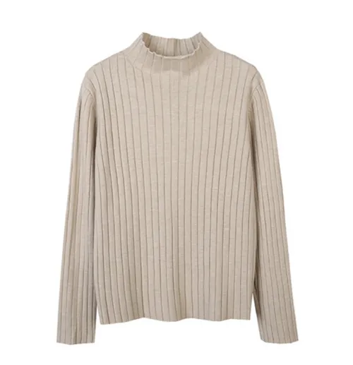 เช่าเสื้อคอเต่า หญิง รุ่น NARA สี ครีม