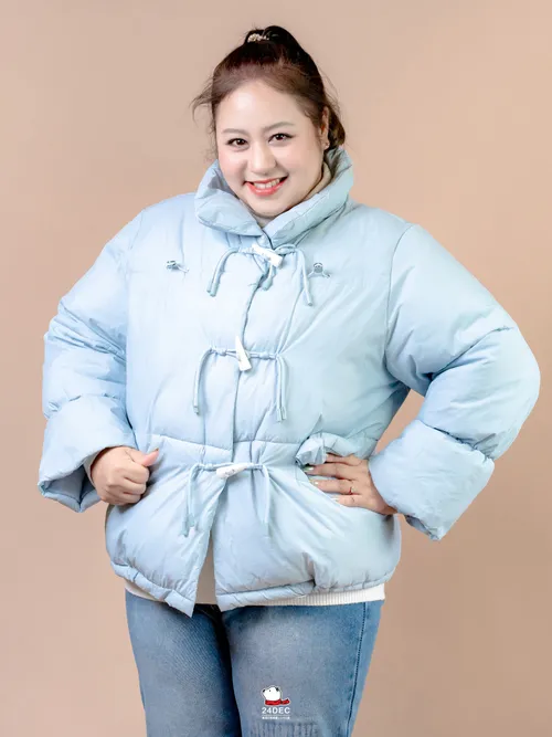 เช่าเสื้อกันหนาว หญิง รุ่น CANOLA สี ฟ้า