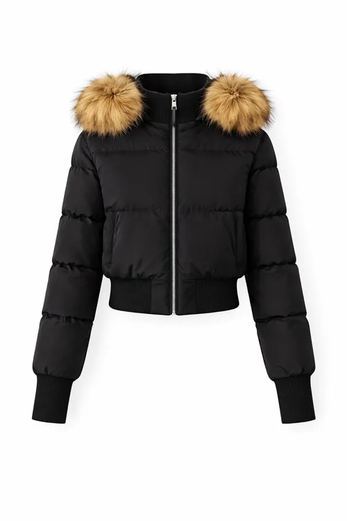 เช่าเสื้อกันหนาว หญิง รุ่น OLIVIA สี ดำ