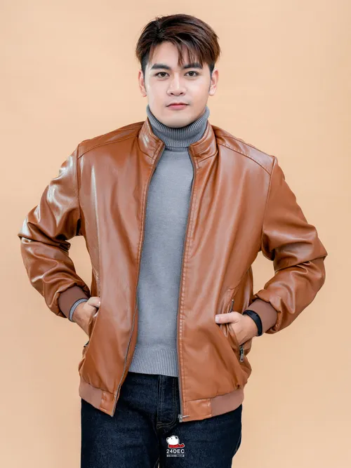 เช่าเสื้อแจ็คเก็ต ชาย รุ่น CIGARET สี น้ำตาล