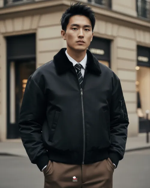 เช่าเสื้อแจ็คเก็ต ชาย รุ่น FAROE สี ดำ