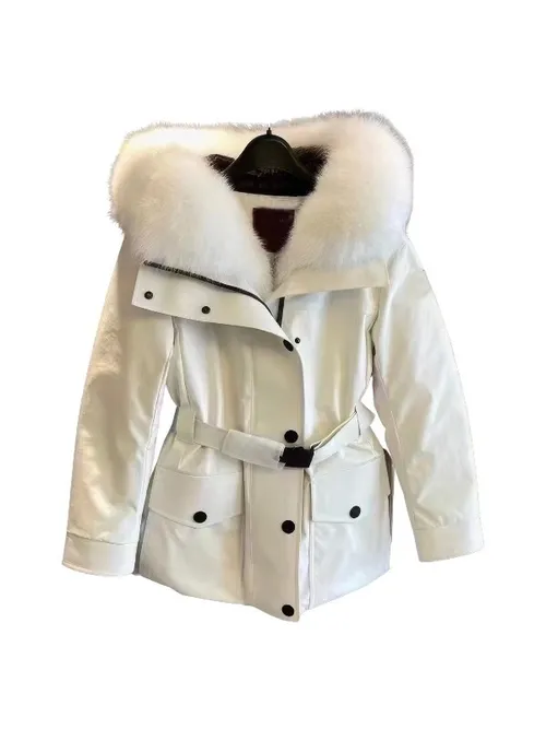 เช่าเสื้อสกี หญิง รุ่น GLACIER สี ขาว