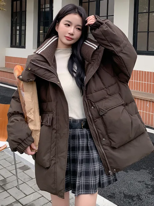 เช่าเสื้อกันหนาว หญิง รุ่น ROSENBERG สี น้ำตาล