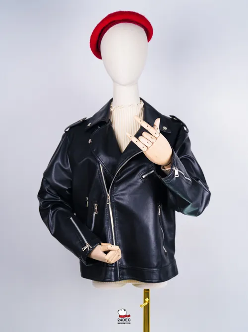 เช่าเสื้อแจ็คเก็ต หญิง รุ่น YERIN สี ดำ