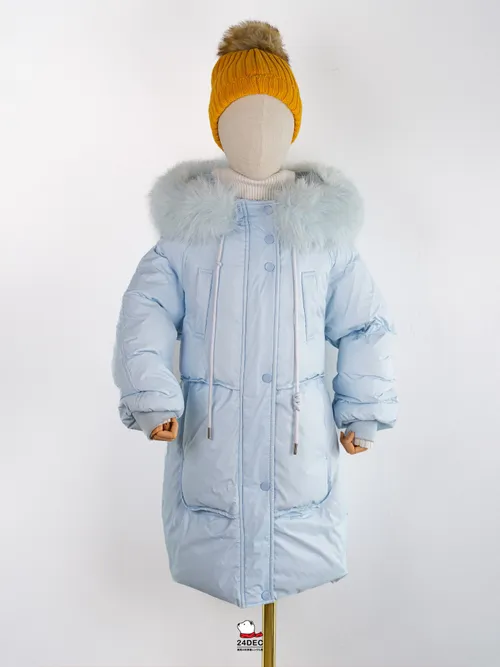 เช่าเสื้อกันหนาว เด็ก รุ่น ARIGATO สี ฟ้า