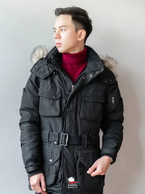 เช่าเสื้อกันหนาว ชาย รุ่น ICELAND สี ดำ