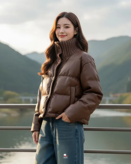 เช่าเสื้อกันหนาว หญิง รุ่น VIRGINIA สี น้ำตาล