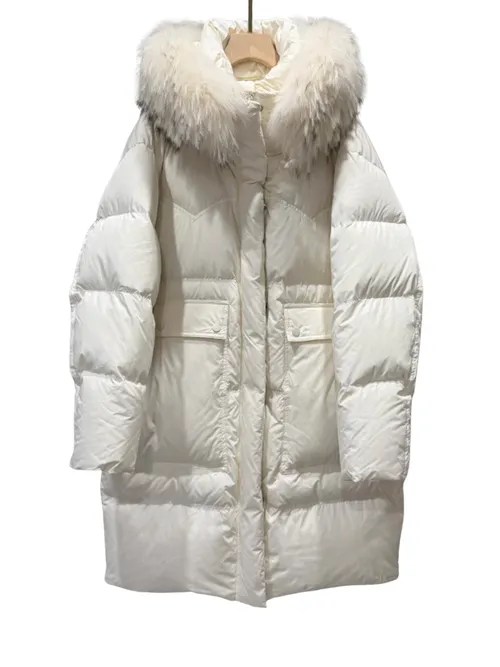 เช่าเสื้อกันหนาว หญิง รุ่น INUVIK สี ขาว