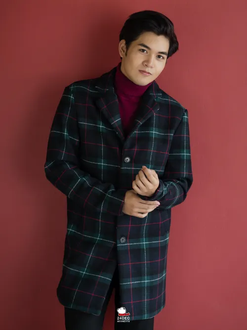 เช่าเสื้อโค้ท ชาย รุ่น SAMUEL สี เขียว
