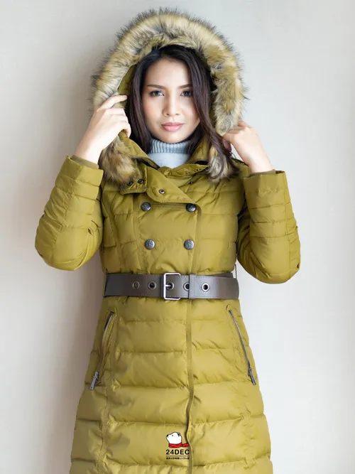 เช่าเสื้อกันหนาว หญิง รุ่น GENEVA สี เขียว