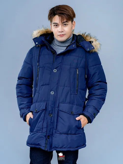 เช่าเสื้อกันหนาว ชาย รุ่น STORM สี น้ำเงิน