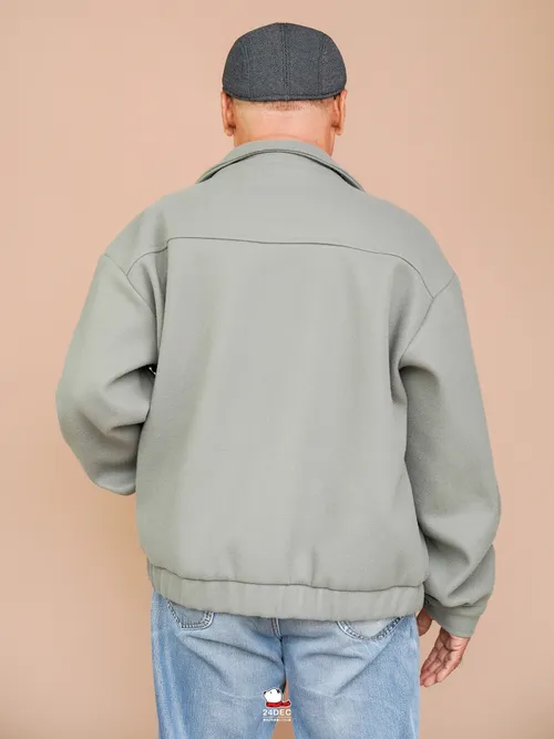 เช่าเสื้อโค้ท ชาย รุ่น CUBIC สี เทา