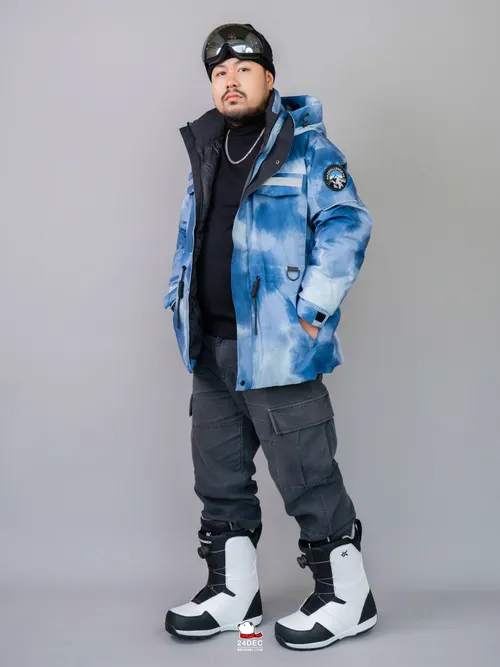 เช่าเสื้อกันหนาว ชาย รุ่น KIRORO สี น้ำเงิน