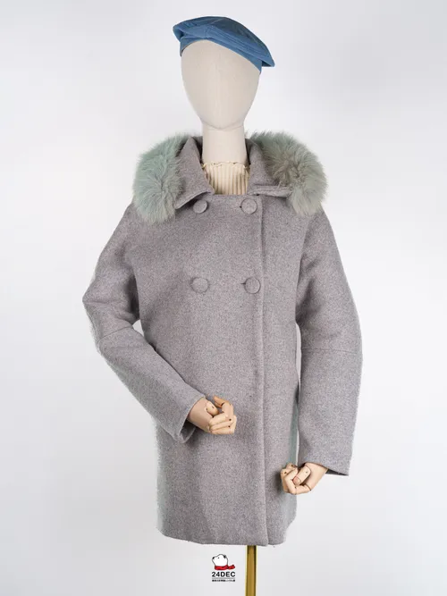 เช่าเสื้อโค้ท หญิง รุ่น WOMING สี เทา