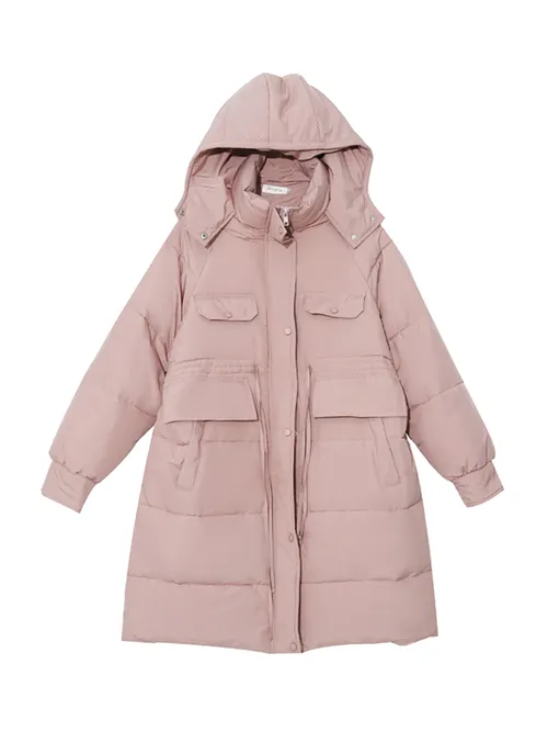 เช่าเสื้อกันหนาว หญิง รุ่น KAWAGUCHIKO สี ชมพู