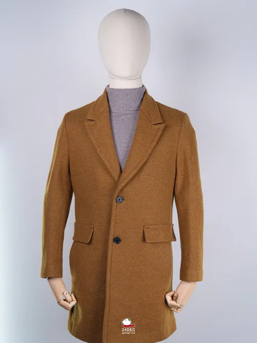 เช่าเสื้อโค้ท ชาย รุ่น UMPAH สี น้ำตาล