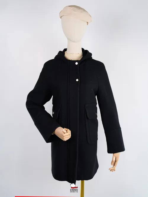 เช่าเสื้อโค้ท หญิง รุ่น NOX สี ดำ