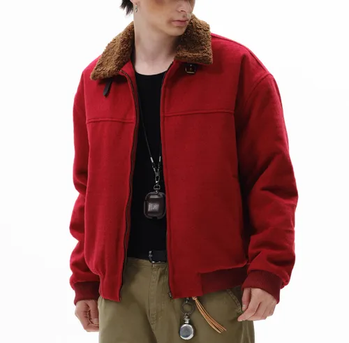 เช่าเสื้อแจ็คเก็ต ชาย รุ่น DURMSTRANG สี แดง