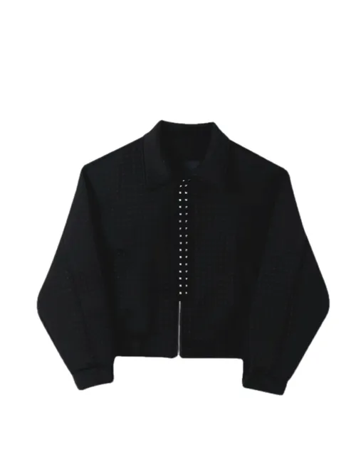 เช่าเสื้อแจ็คเก็ต ชาย รุ่น DIAMANTE สี ดำ