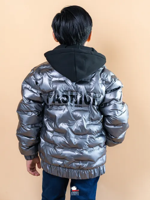 เช่าเสื้อกันหนาว เด็ก รุ่น WINNER สี ดำ