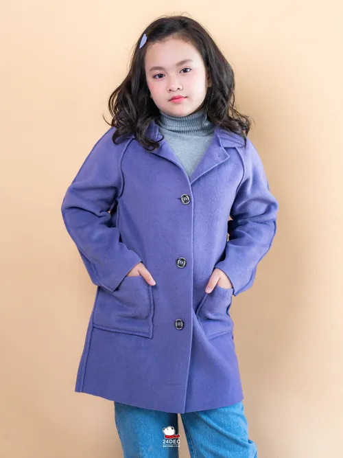 เช่าเสื้อโค้ท เด็ก รุ่น MOKPO สี ม่วง