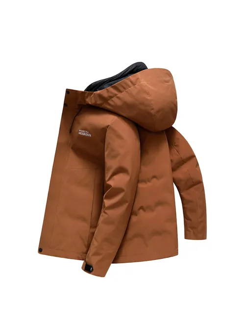 เช่าเสื้อกันหนาว ชาย รุ่น OLYMPUS สี ส้ม