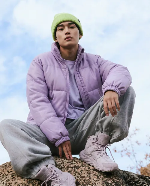 เช่าเสื้อกันหนาว ชาย รุ่น DANTE สี ม่วง