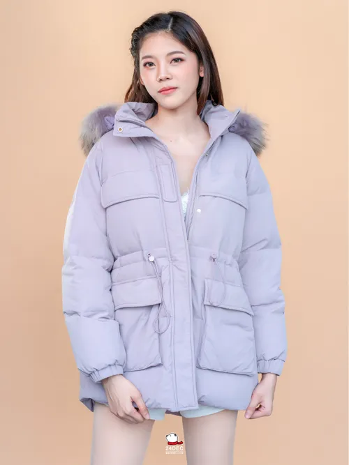 เช่าเสื้อกันหนาว หญิง รุ่น HEAVEN สี ม่วง