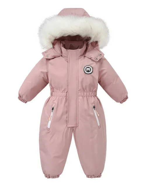 เช่าเสื้อกันหนาว เด็ก รุ่น WAFER สี ชมพู