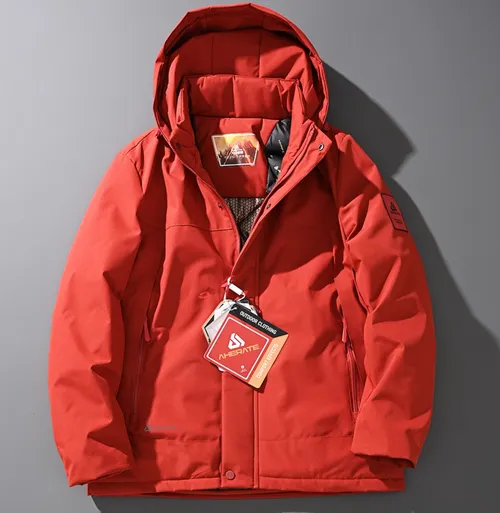 เช่าเสื้อกันหนาว ชาย รุ่น JIUZHAIGOU สี ส้ม