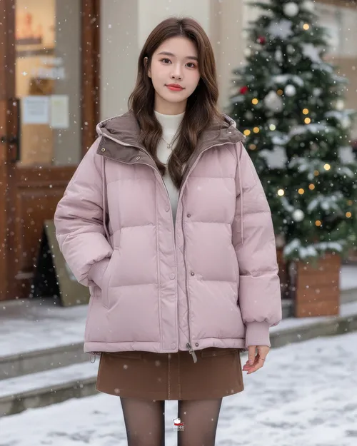 เช่าเสื้อกันหนาว หญิง รุ่น KINVARA สี ชมพู