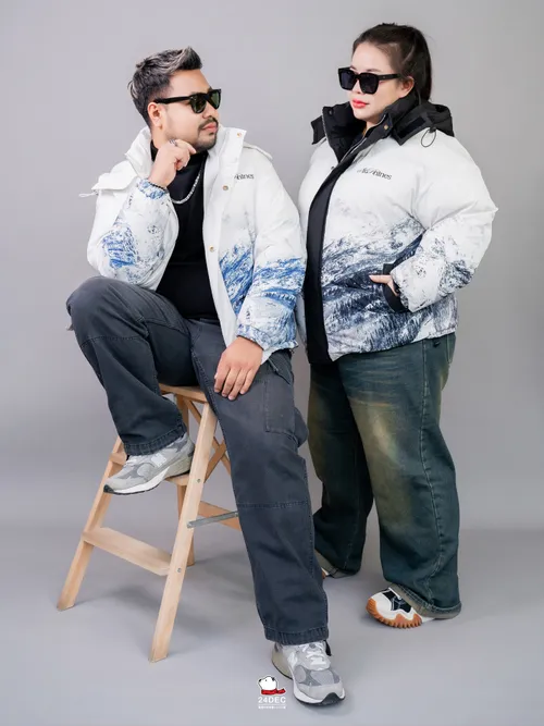 เช่าเสื้อกันหนาว ชาย รุ่น CAUCASUS สี ขาว