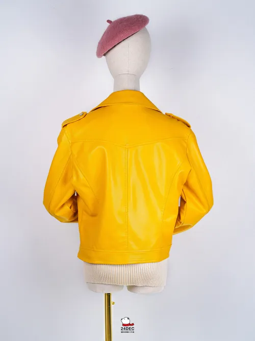เช่าเสื้อแจ็คเก็ต หญิง รุ่น YERIN สี เหลือง