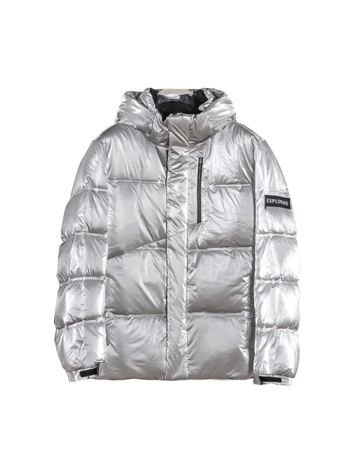 เช่าเสื้อกันหนาว ชาย รุ่น SPACE สี เงิน