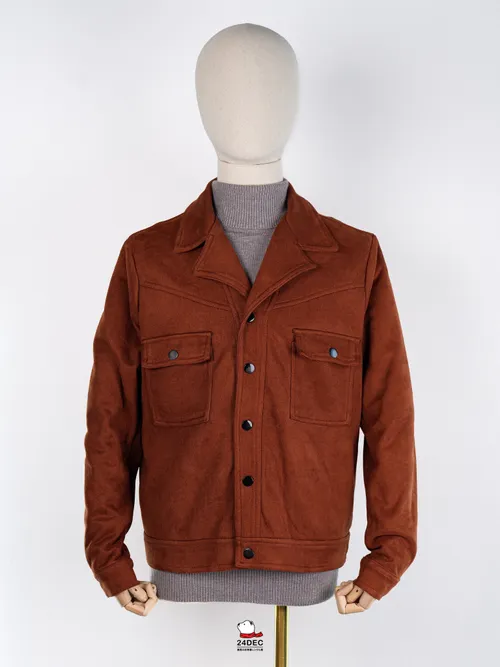 เช่าเสื้อแจ็คเก็ต ชาย รุ่น FUTURE สี น้ำตาล
