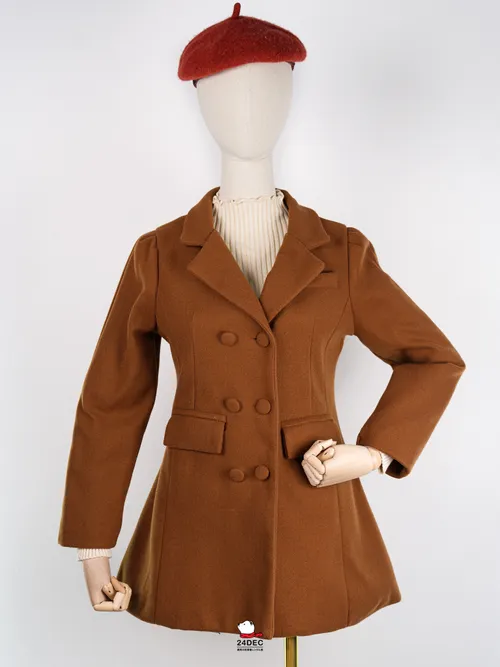 เช่าเสื้อโค้ท หญิง รุ่น RICHMOND สี น้ำตาล
