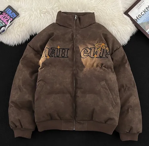 เช่าเสื้อกันหนาว ชาย รุ่น KHALIFA สี น้ำตาล 