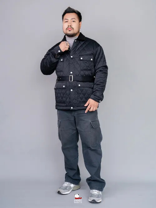 เช่าเสื้อแจ็คเก็ต ชาย รุ่น KENYA สี ดำ