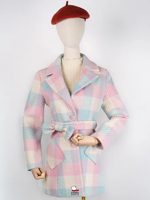 เช่าเสื้อโค้ท หญิง รุ่น DOWNTOWN สี ชมพู