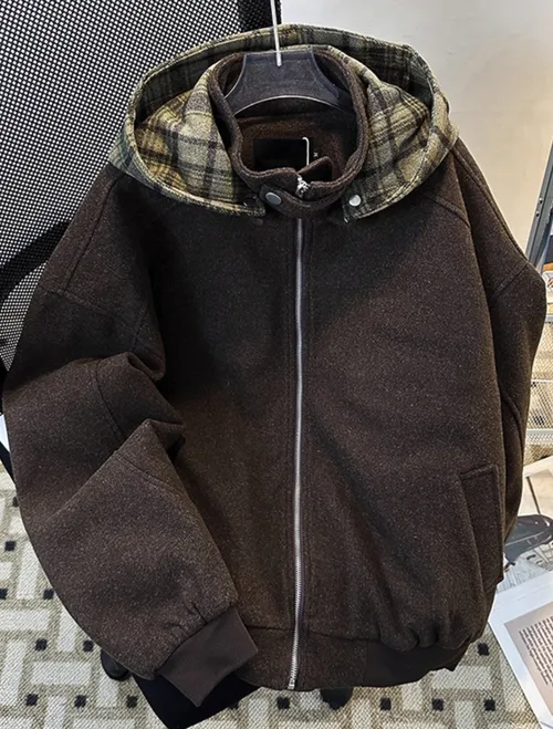 เช่าเสื้อแจ็คเก็ต ชาย รุ่น MADMAX สี น้ำตาล