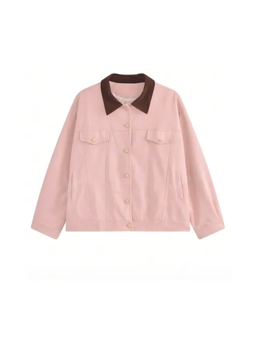 เช่าเสื้อแจ็คเก็ต หญิง รุ่น GINA สี ชมพู