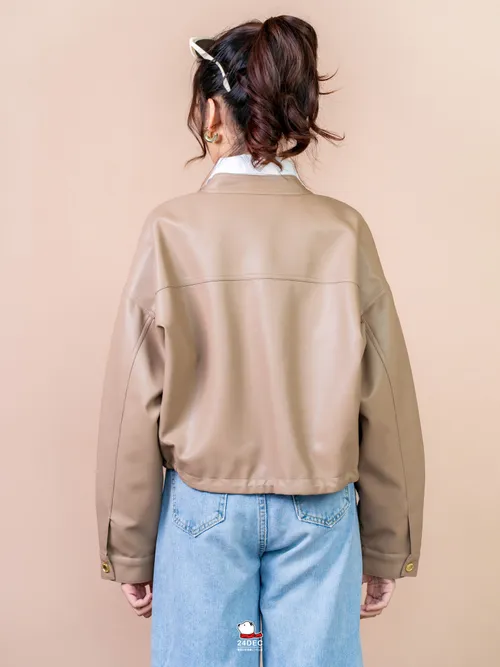 เช่าเสื้อแจ็คเก็ต หญิง รุ่น BUTTERCUP สี น้ำตาล